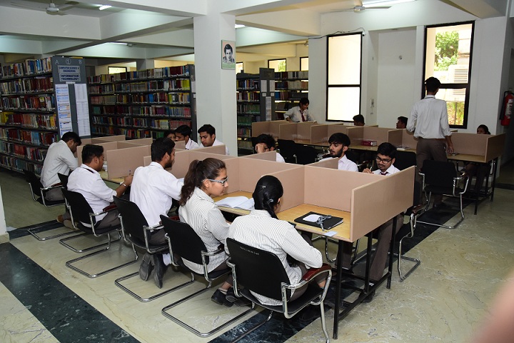 Gyandan Resource Centre, the central library of SKIT Jaipur