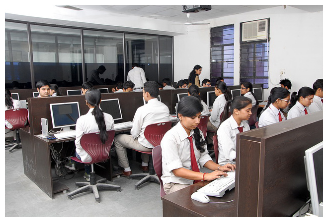 Central computing facility at SKIT Jaipur
