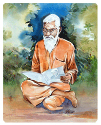 Portrait of Swami Keshvanand Ji