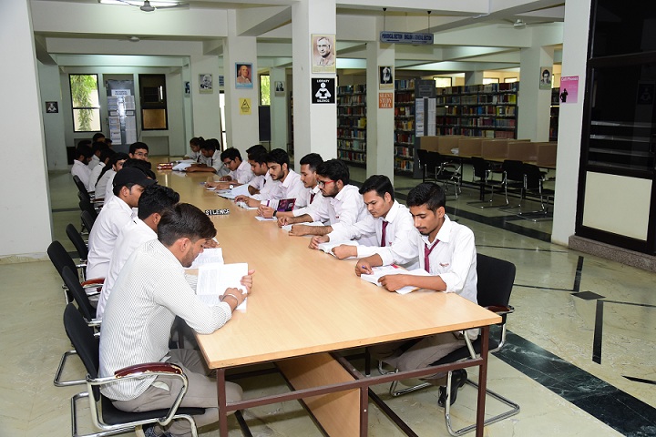 Gyandan Resource Centre, the central library of SKIT Jaipur