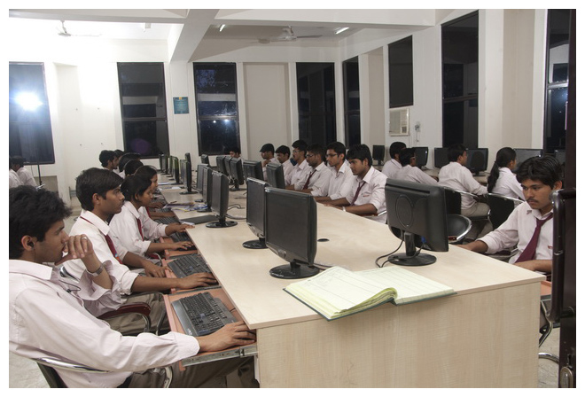 Central computing facility at SKIT Jaipur